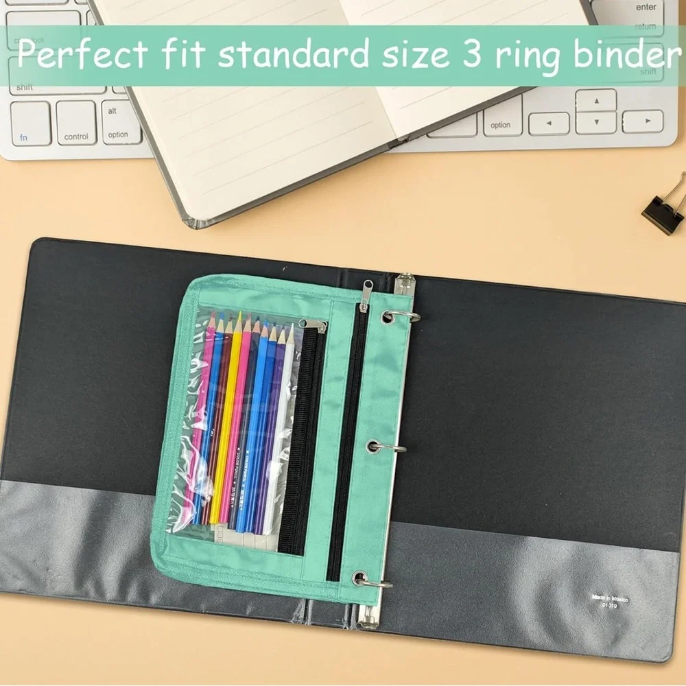 Source Unknown Mint Green Pencil Case